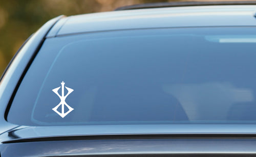 Berserker Norse Viking sticker, Viking rune sticker, vinyl decal image 0