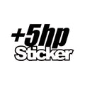 5HP Sticker performance car sticker for modified car, JDM, vinyl decal