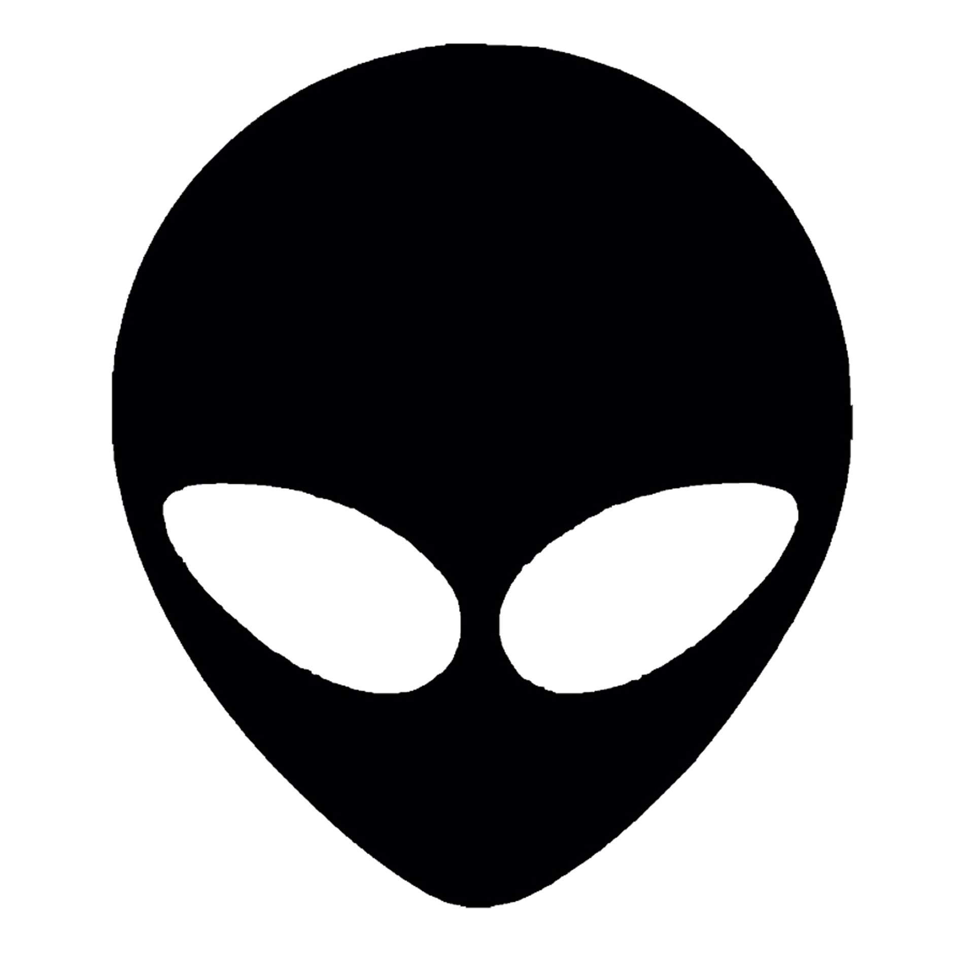 Alien sticker, x files, UFO, UAP, NHI, Area 51 decal