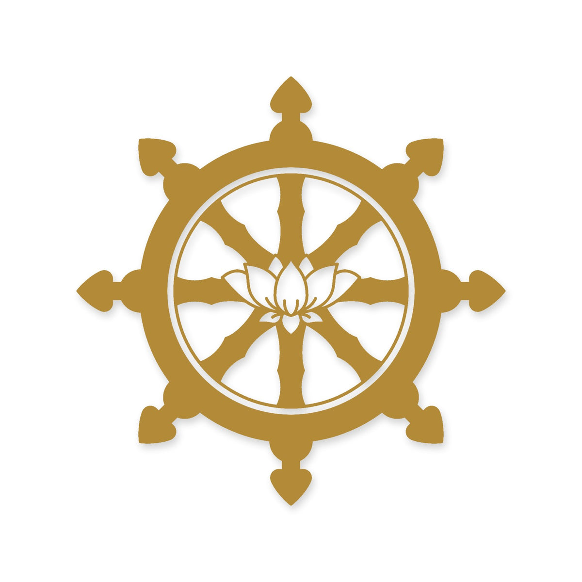 Buddhism Wheel of Life sticker, Buddhist vinyl decal