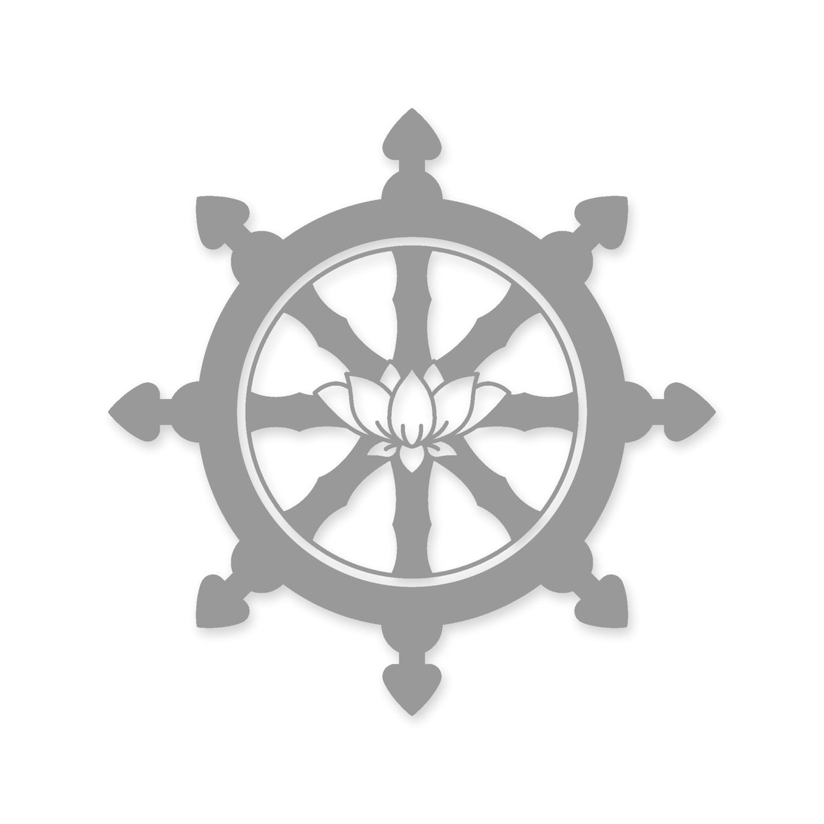 Buddhism Wheel of Life sticker, Buddhist vinyl decal