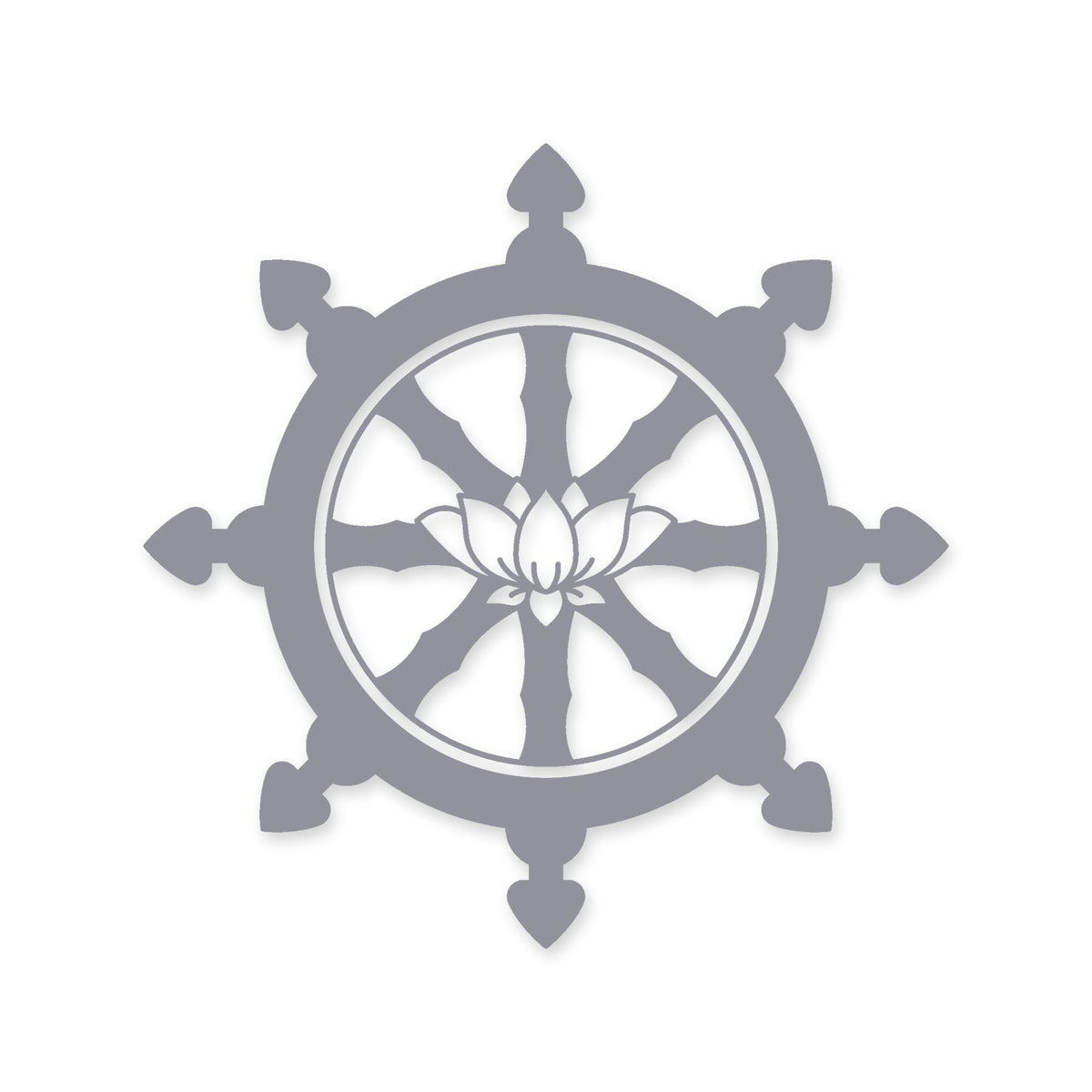 Buddhism Wheel of Life sticker, Buddhist vinyl decal