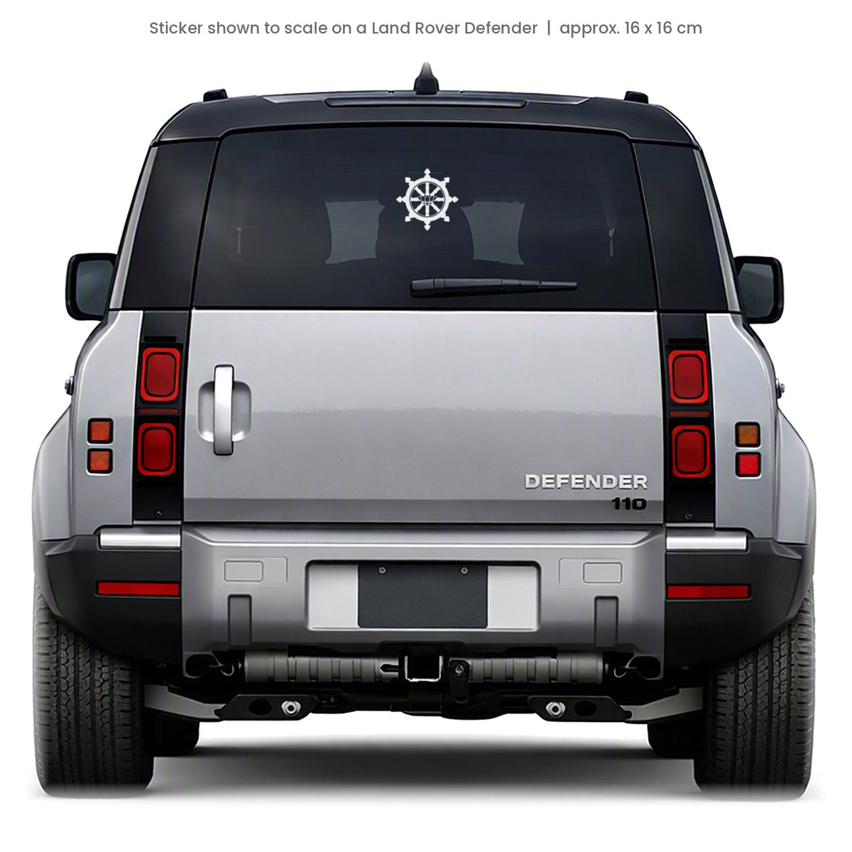 Buddhism Wheel of Life sticker, Buddhist vinyl decal