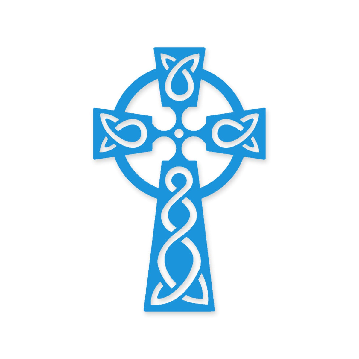Celtic Cross sticker, Celtic Christian Cross sticker, car sticker, laptop decal