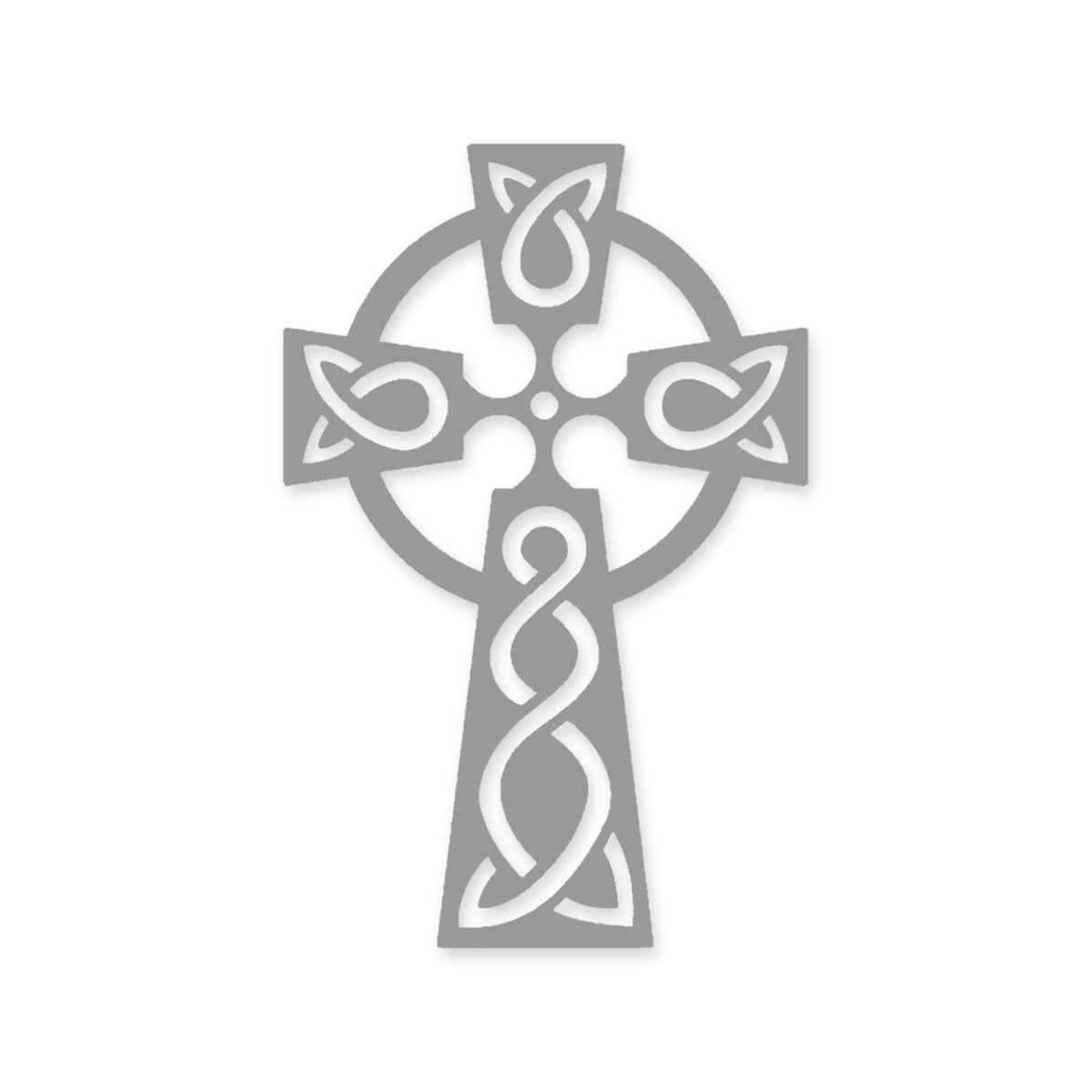 Celtic Cross sticker, Celtic Christian Cross sticker, car sticker, laptop decal
