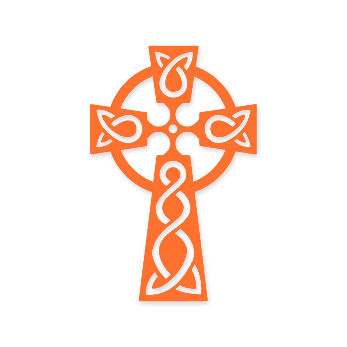 Celtic Cross sticker, Celtic Christian Cross sticker, car sticker, laptop decal