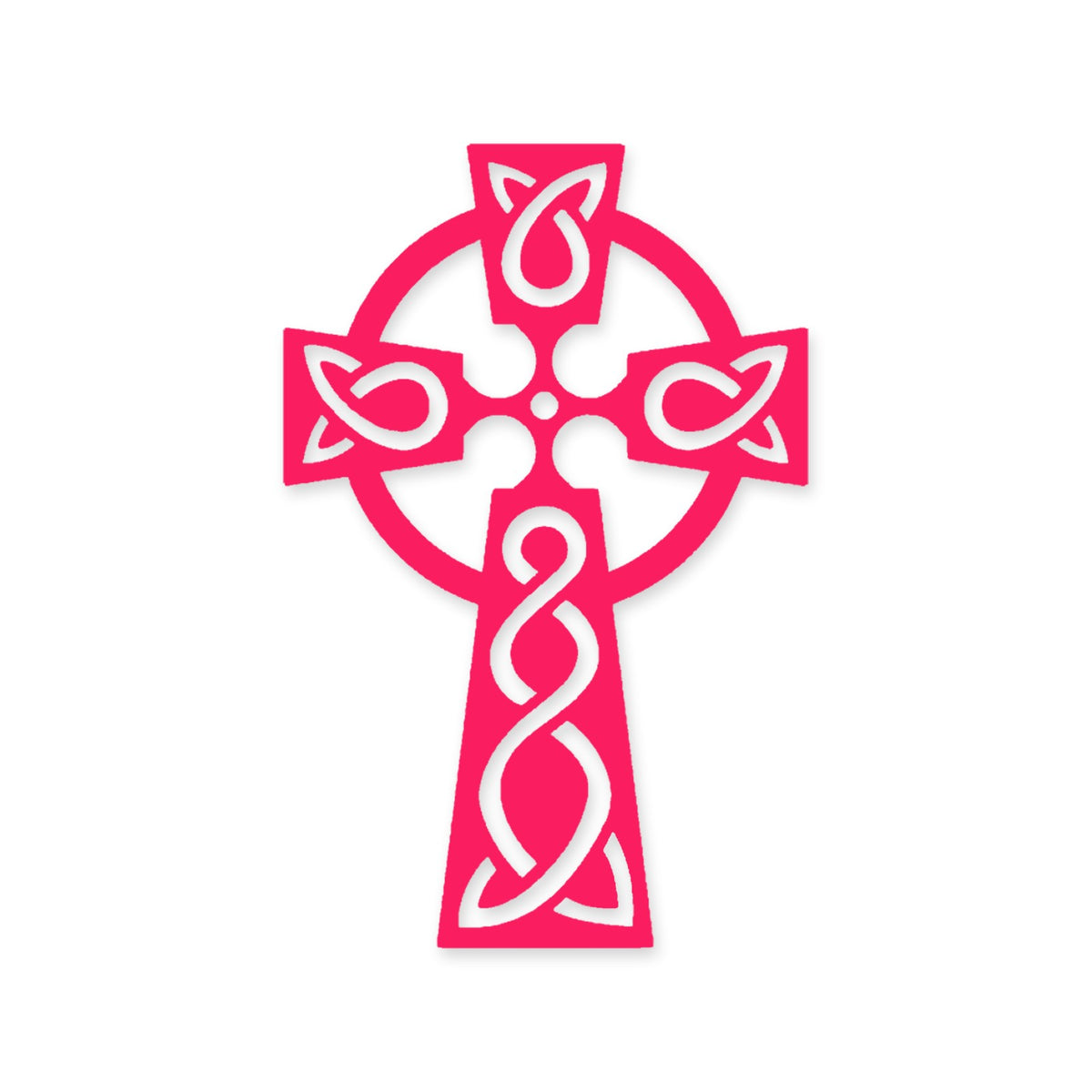 Celtic Cross sticker, Celtic Christian Cross sticker, car sticker, laptop decal