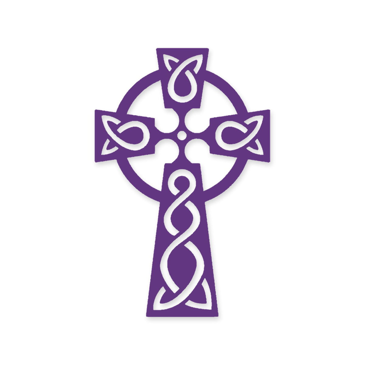 Celtic Cross sticker, Celtic Christian Cross sticker, car sticker, laptop decal