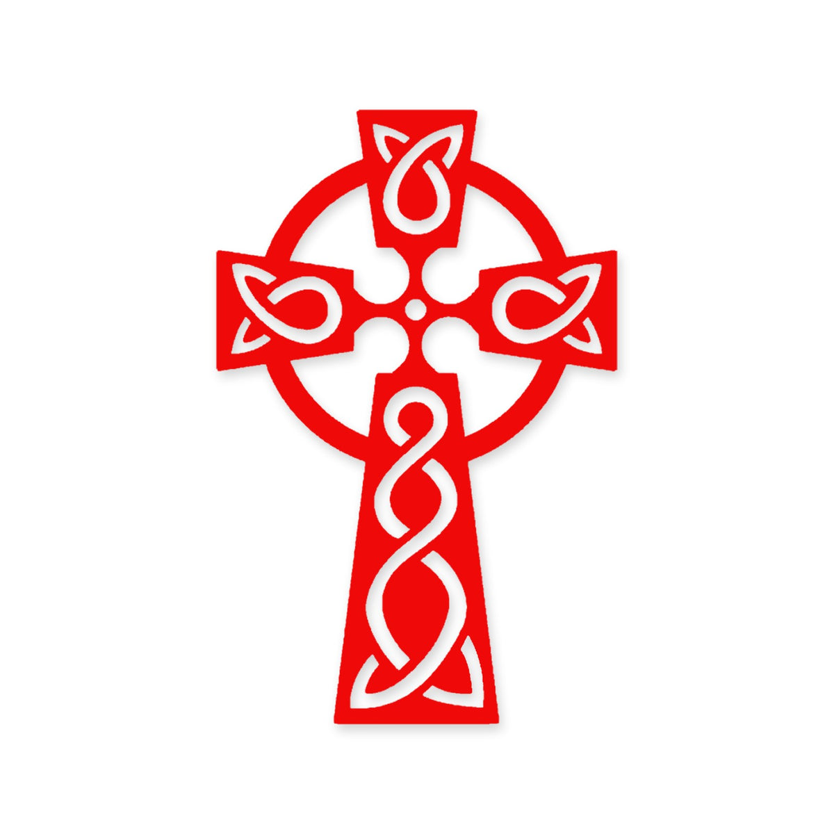 Celtic Cross sticker, Celtic Christian Cross sticker, car sticker, laptop decal