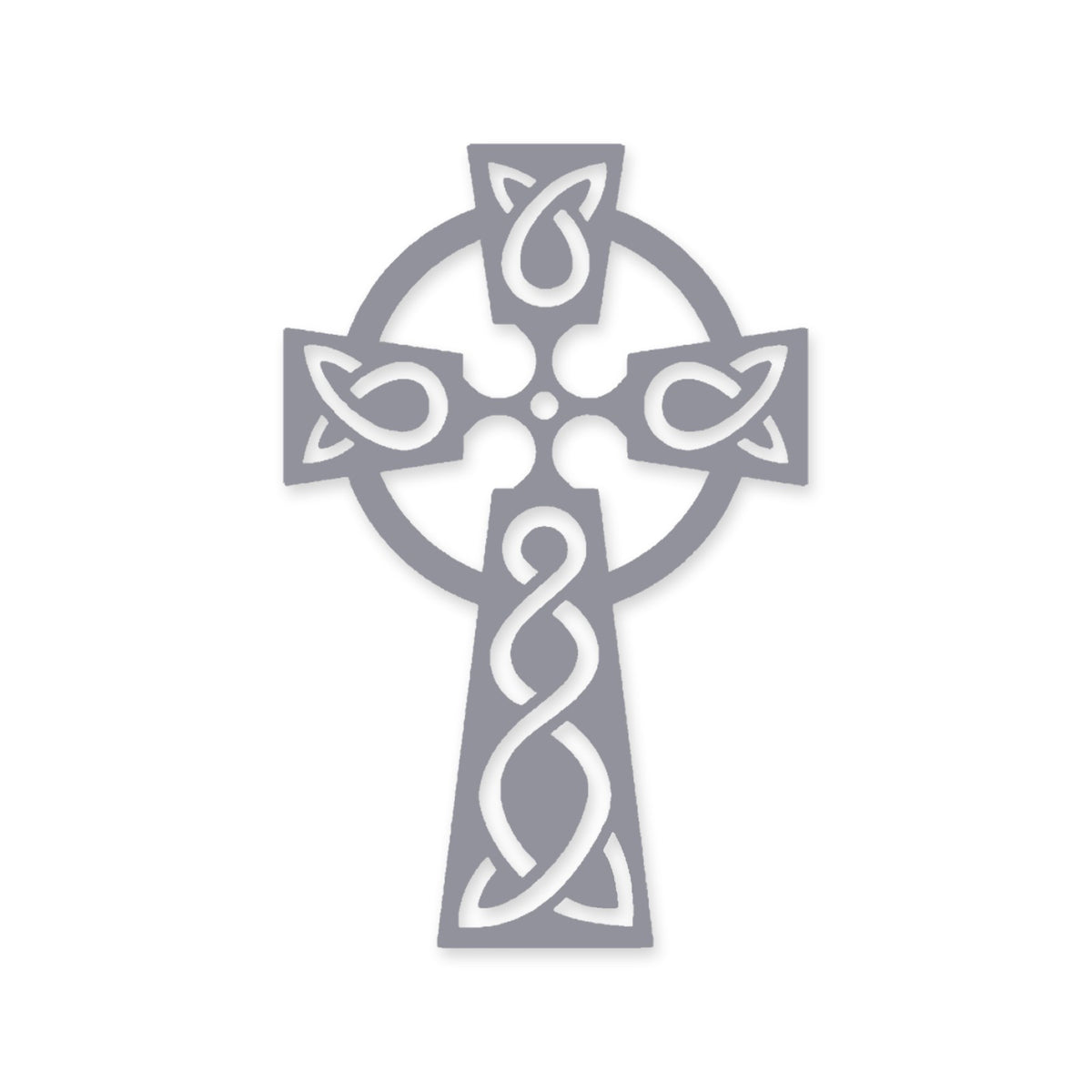 Celtic Cross sticker, Celtic Christian Cross sticker, car sticker, laptop decal