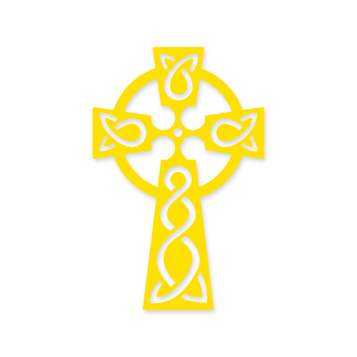 Celtic Cross sticker, Celtic Christian Cross sticker, car sticker, laptop decal