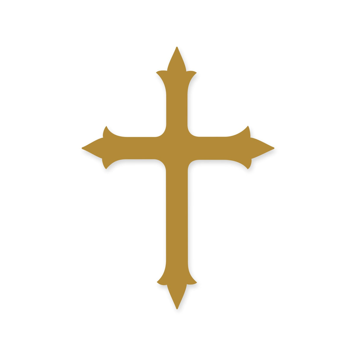 Christian Cross sticker, Christian Cross vinyl decal, car sticker, laptop decal