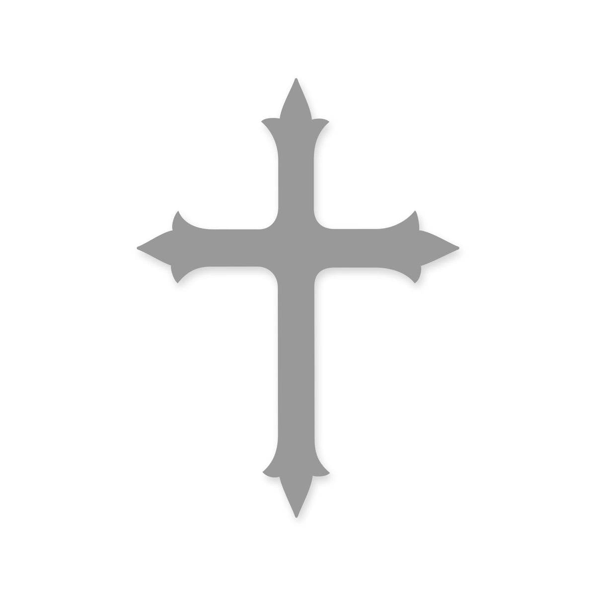Christian Cross sticker, Christian Cross vinyl decal, car sticker, laptop decal