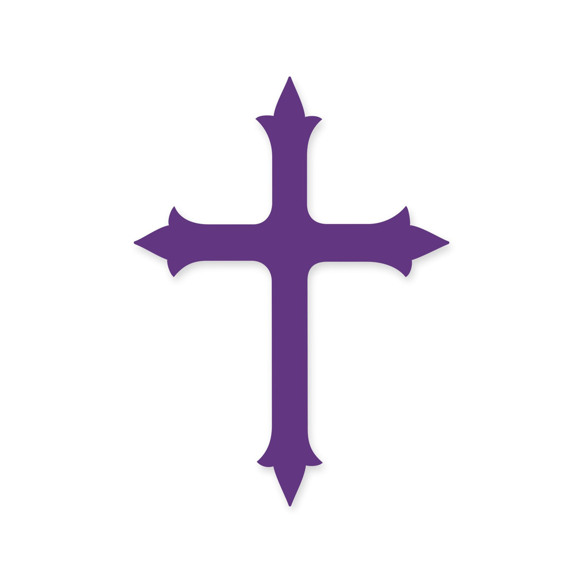 Christian Cross sticker, Christian Cross vinyl decal, car sticker, laptop decal