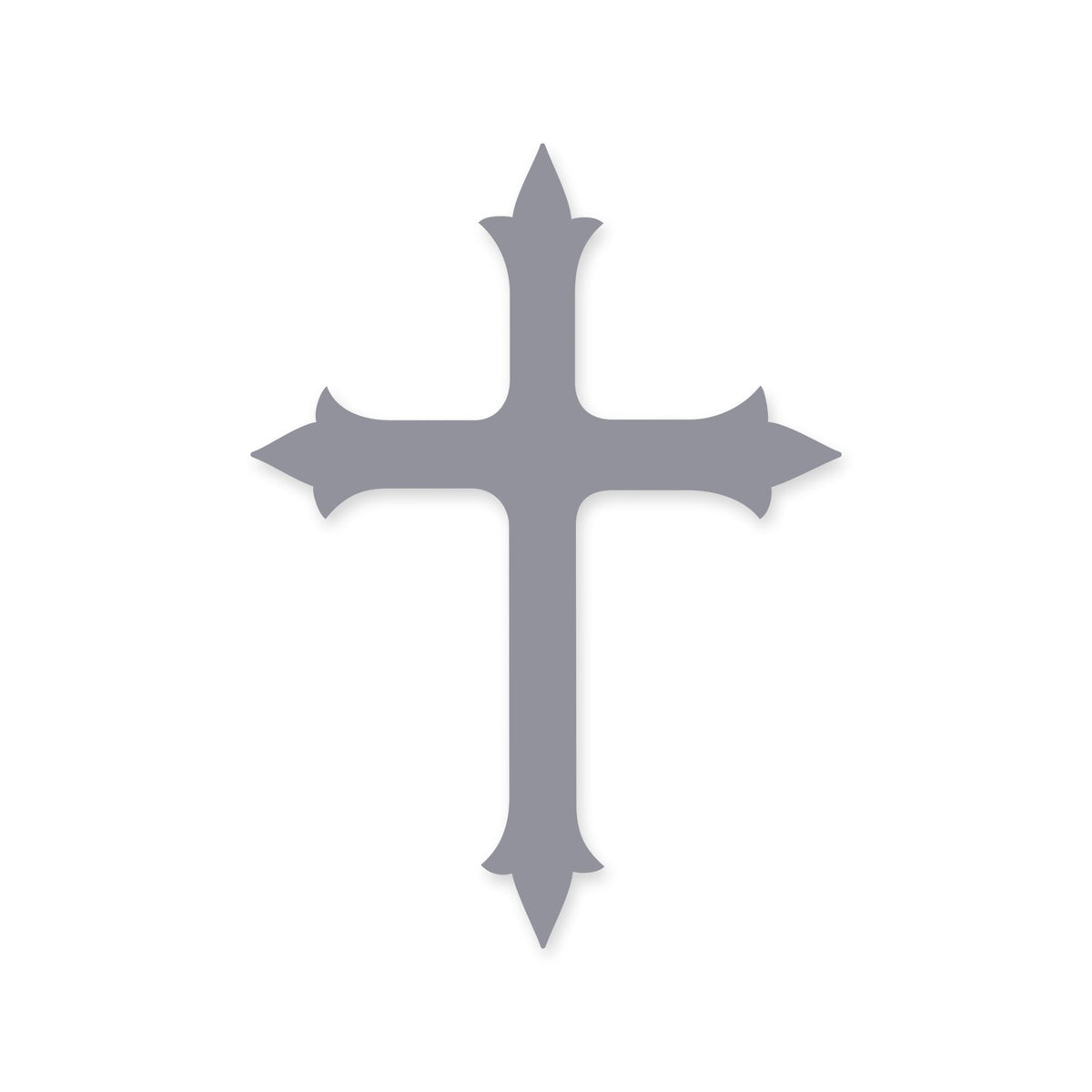 Christian Cross sticker, Christian Cross vinyl decal, car sticker, laptop decal