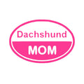 Dachshund Mom vinyl car decal, laptop sticker