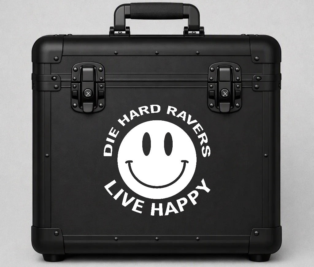 Die Hard Ravers sticker - White
