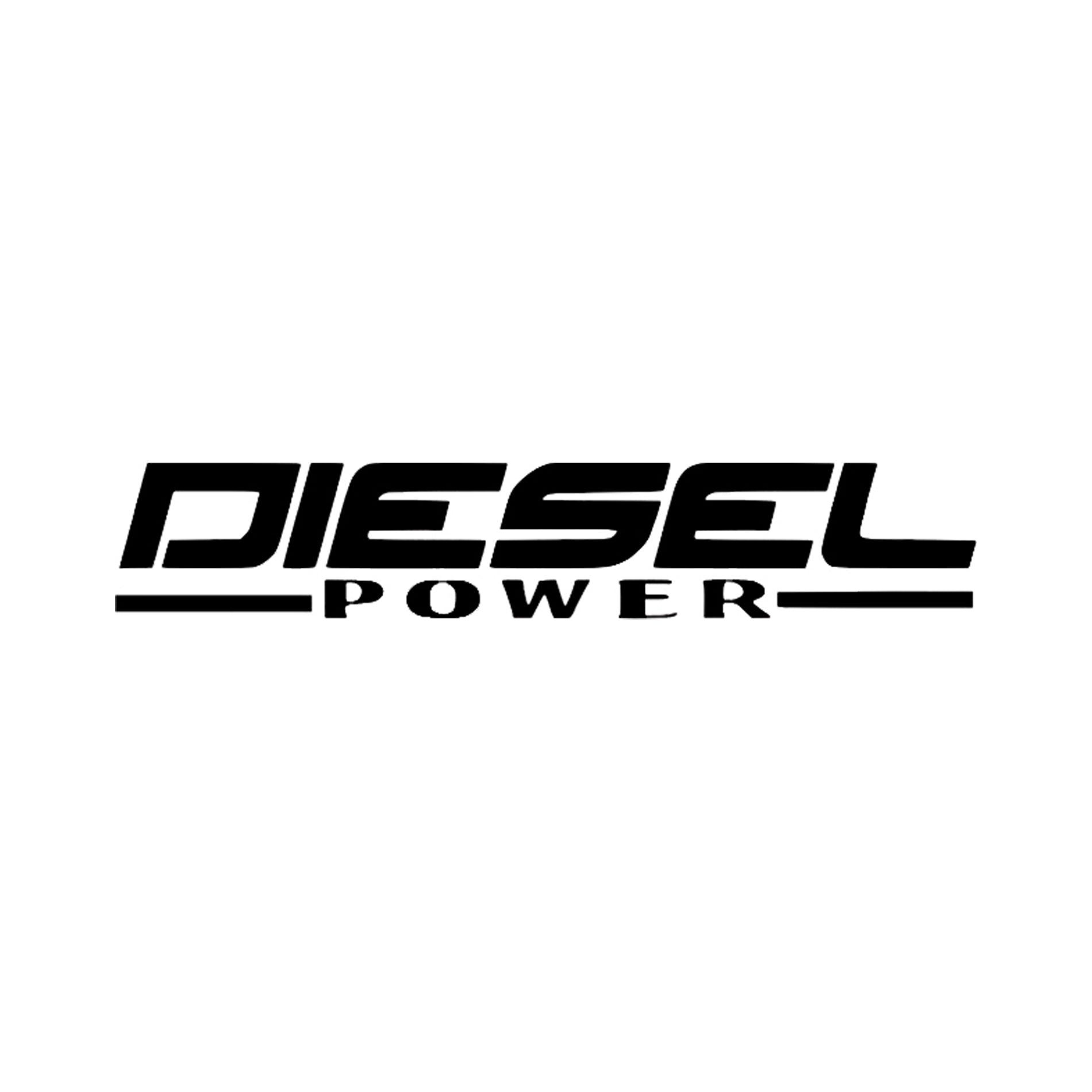 Diesel Power car sticker, vinyl decal for diesel cars, vans, lorry, trucks, pickups
