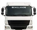 England Lorry windscreen sticker English Lion