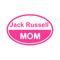 Jack Russell Mom vinyl car decal, laptop sticker
