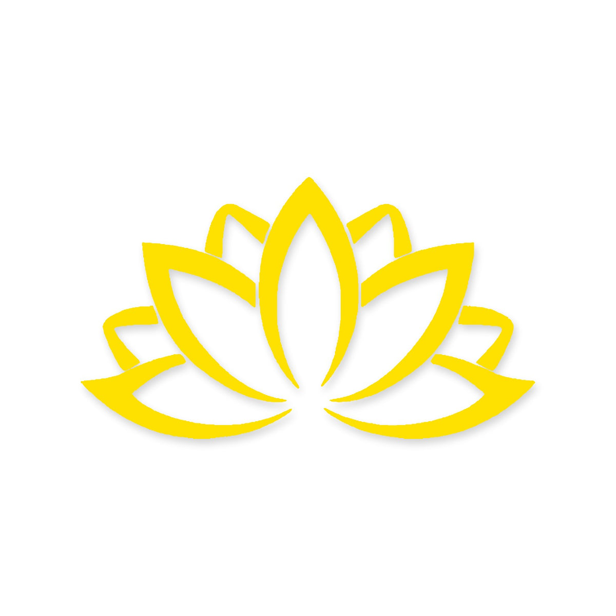 Lotus Flower sticker, car sticker, laptop decal, gaming sticker