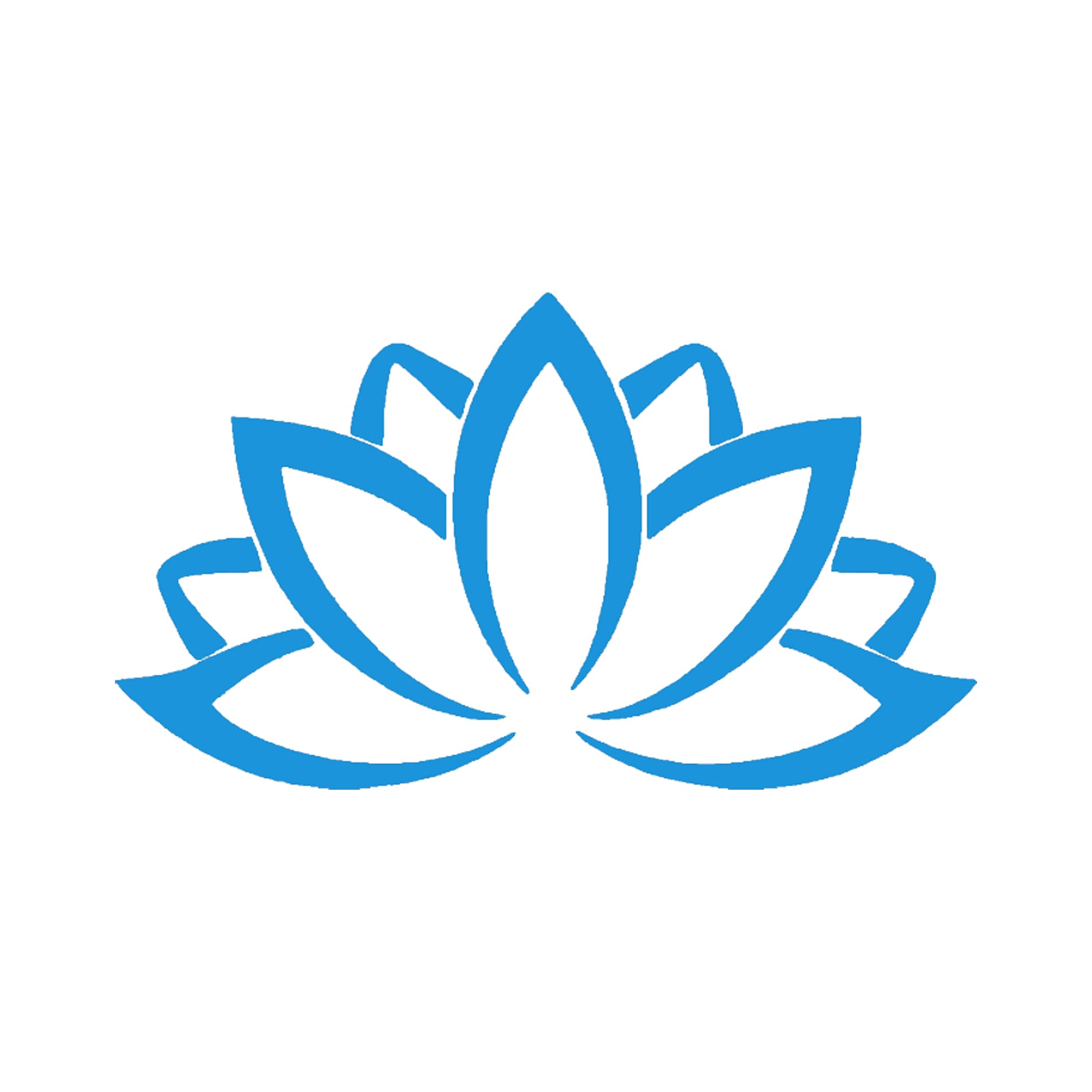 Lotus Flower decal for laptops, cars etc.