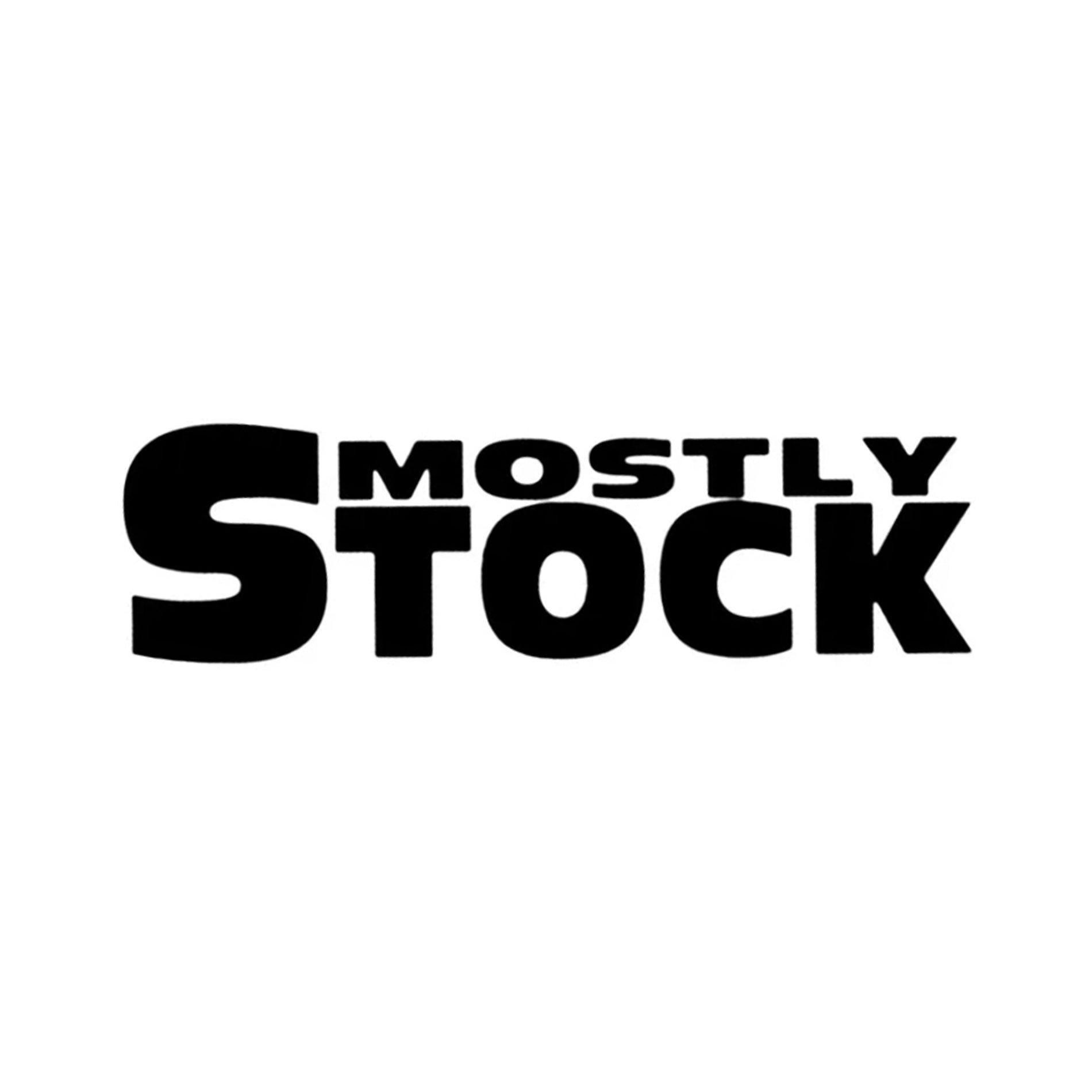 Mostly Stock car sticker for modified car, JDM, vinyl decal