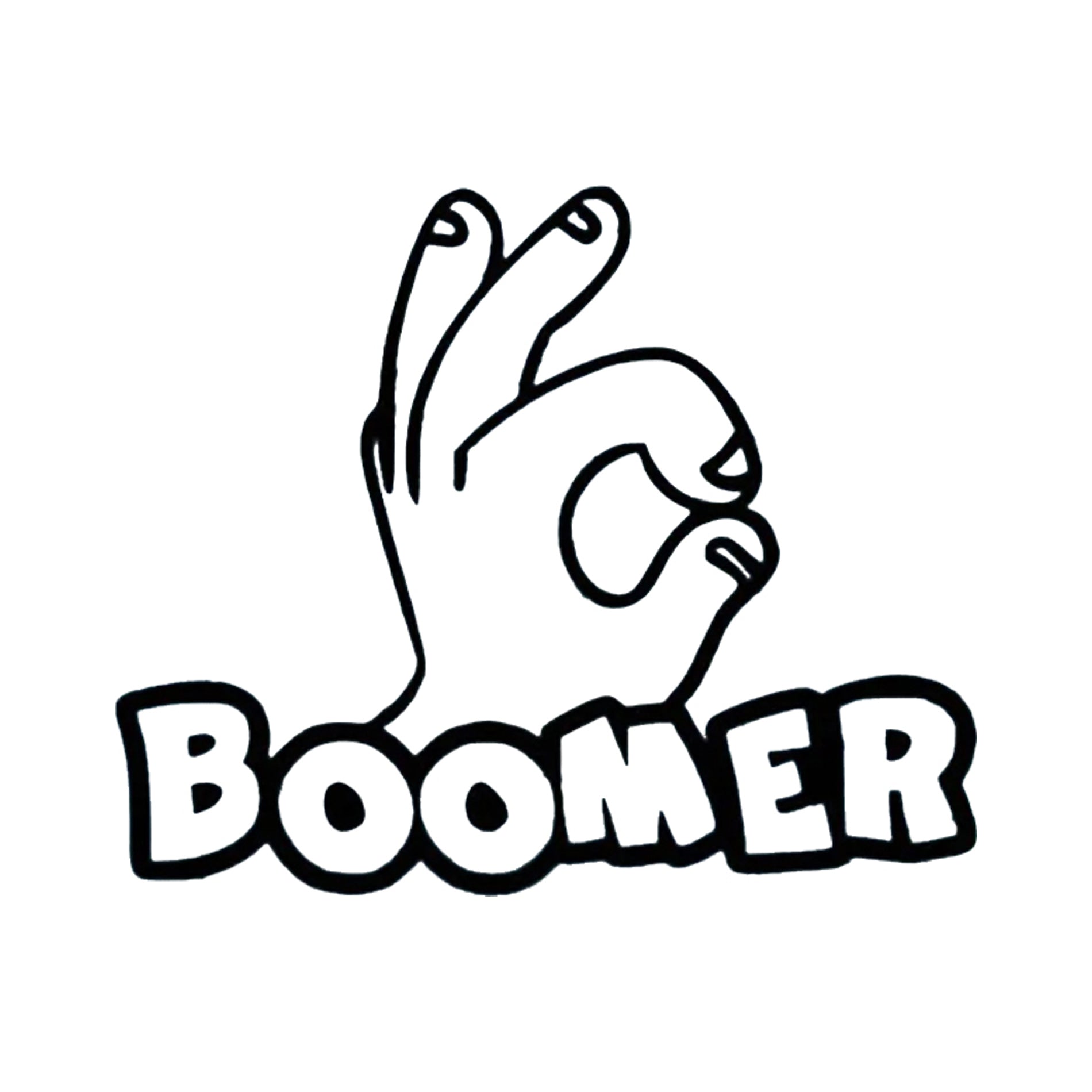 OK Boomer sticker