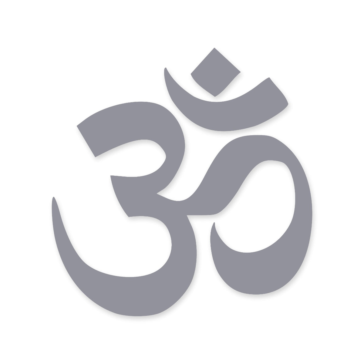 Om Hindu Buddhism yoga symbol car sticker vinyl decal, walls, window, laptop