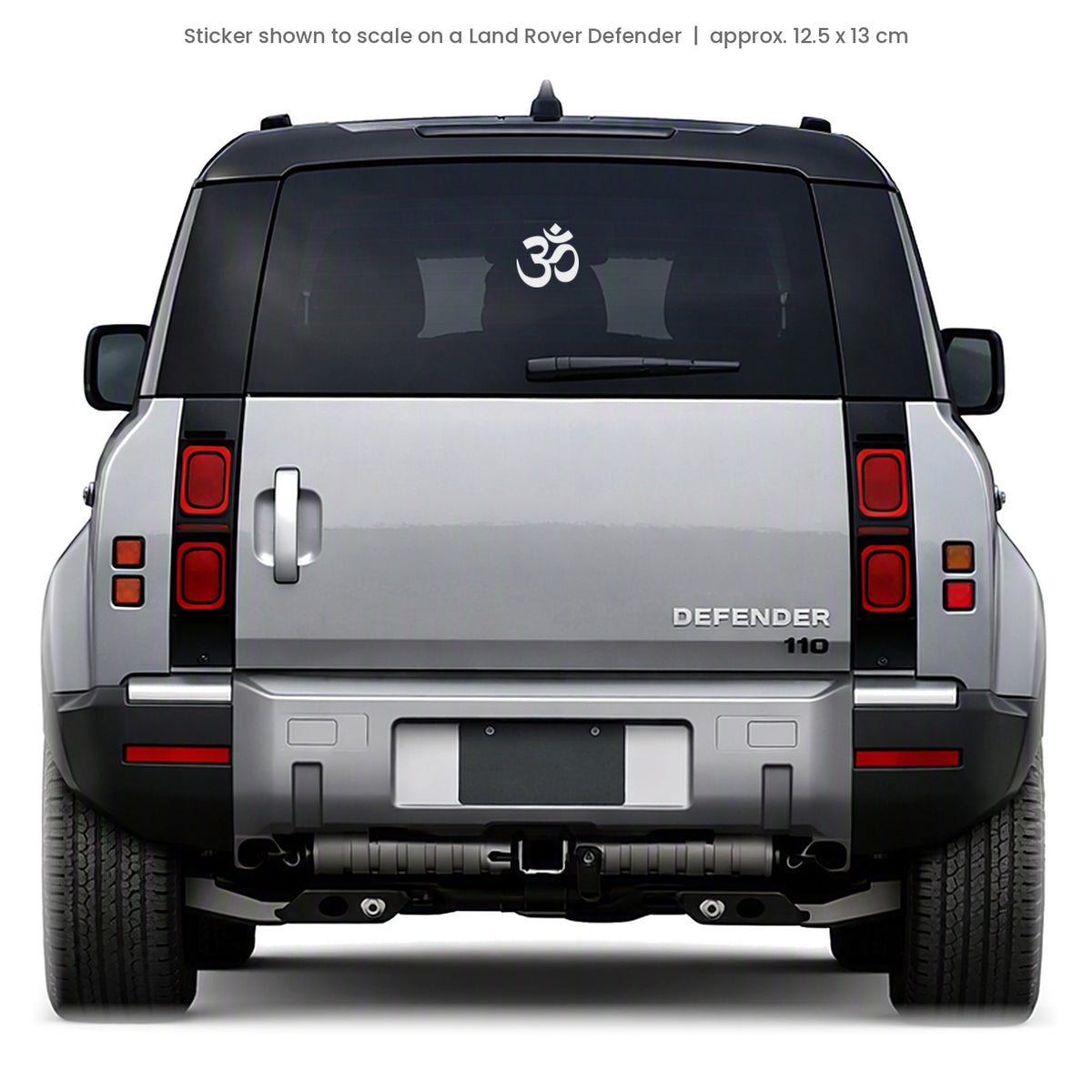 Om Hindu Buddhism yoga symbol car sticker vinyl decal, walls, window, laptop