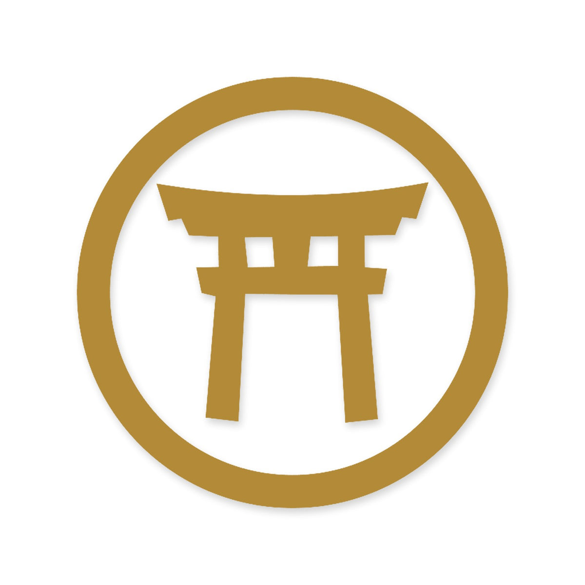 Shinto Shrine Japanese sticker vinyl decal