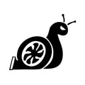 Funny Snail Sticker, motorhome, car vinyl decal