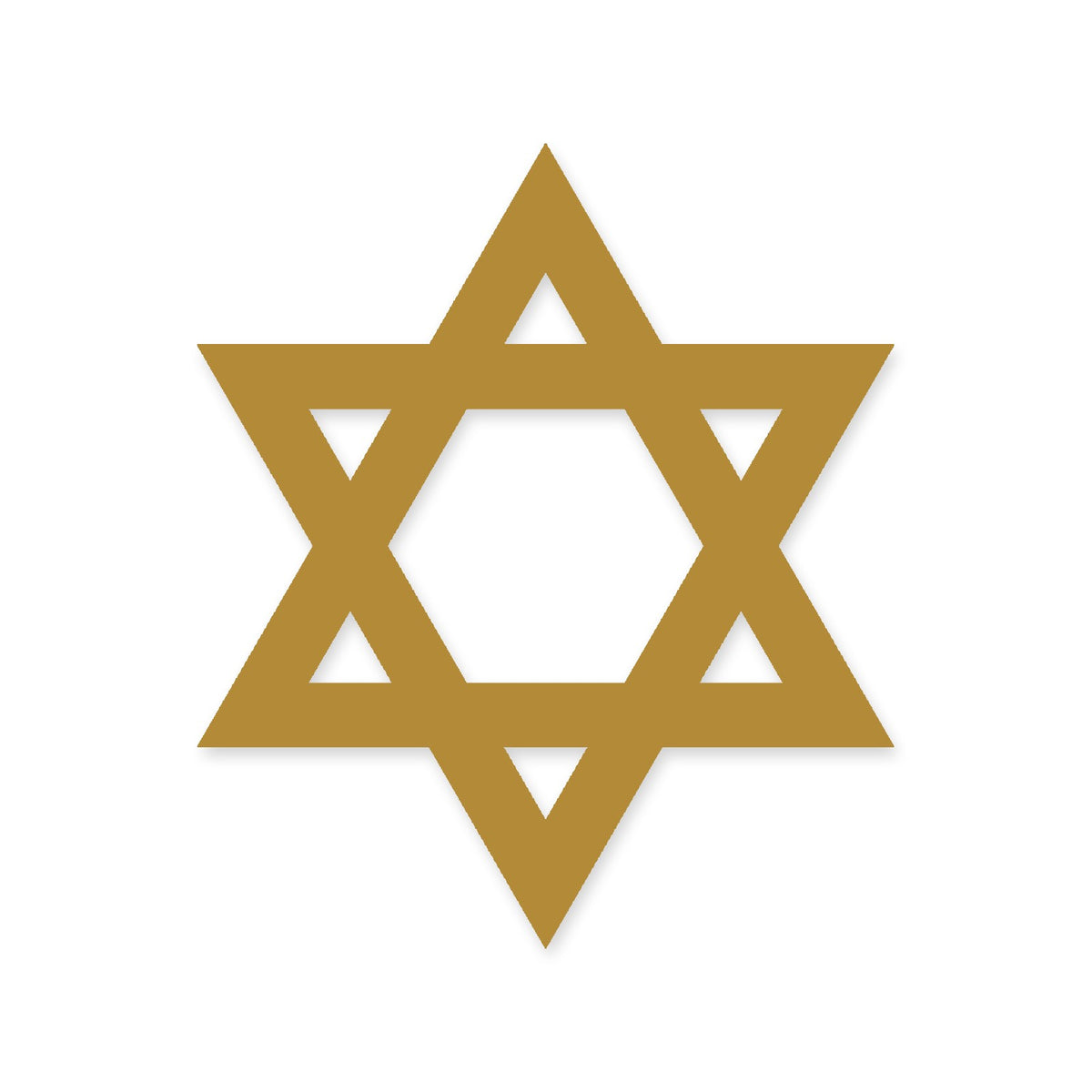 Star of David sticker x2, Jewish sticker vinyl decal