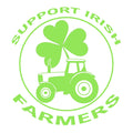 Support Irish Farmers Tractor Sticker