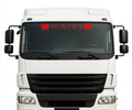 Wales Lorry windscreen sticker Welsh Dragon