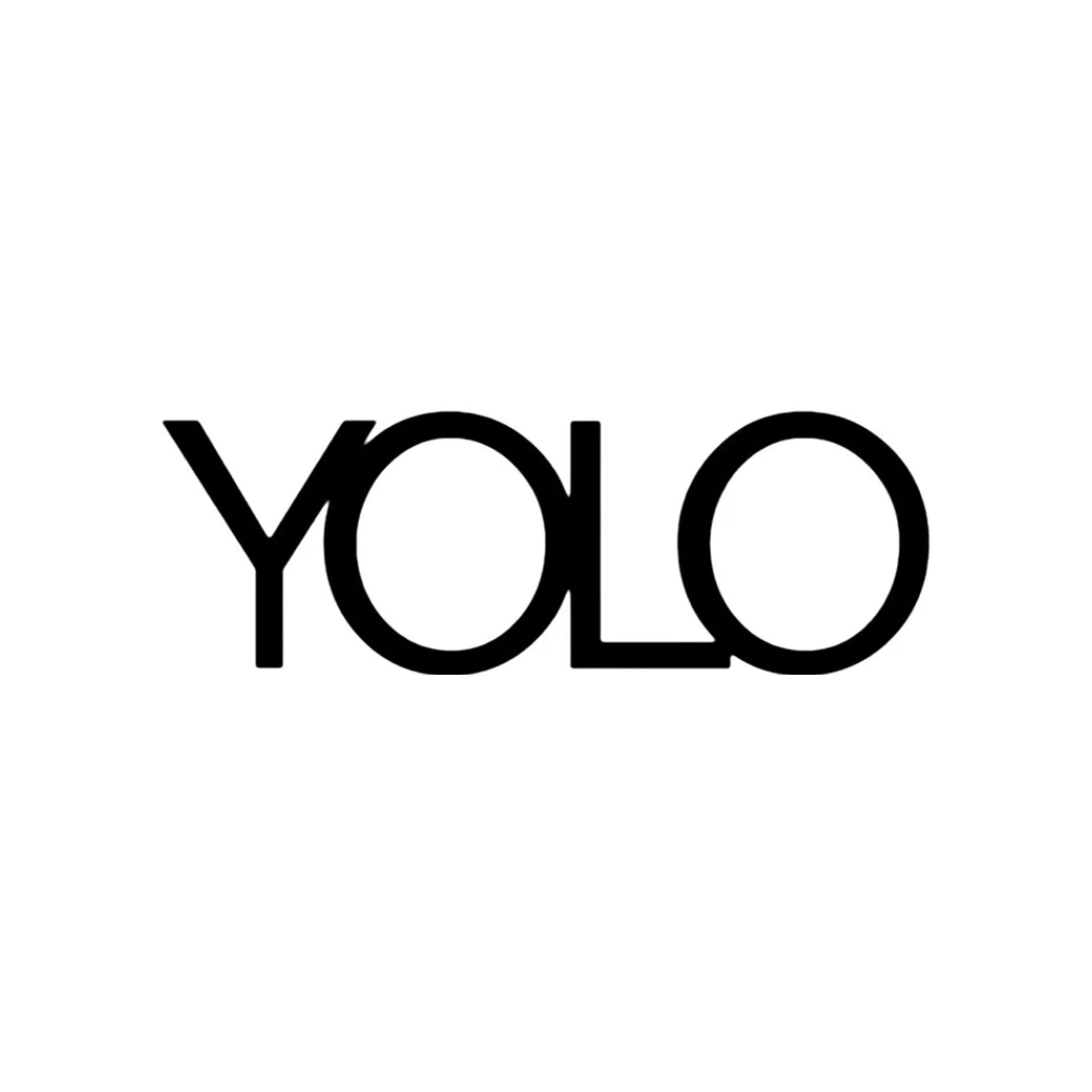 YOLO, You Only Live Once sticker, vinyl decal