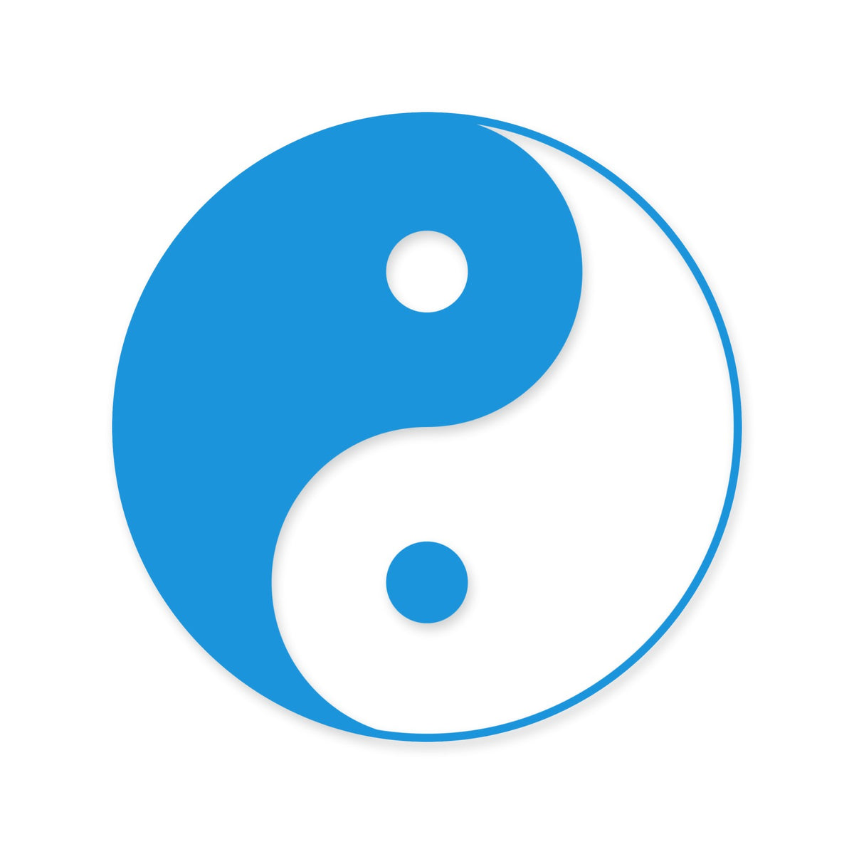 Yin Yang symbol car sticker vinyl decal, walls, window, laptop