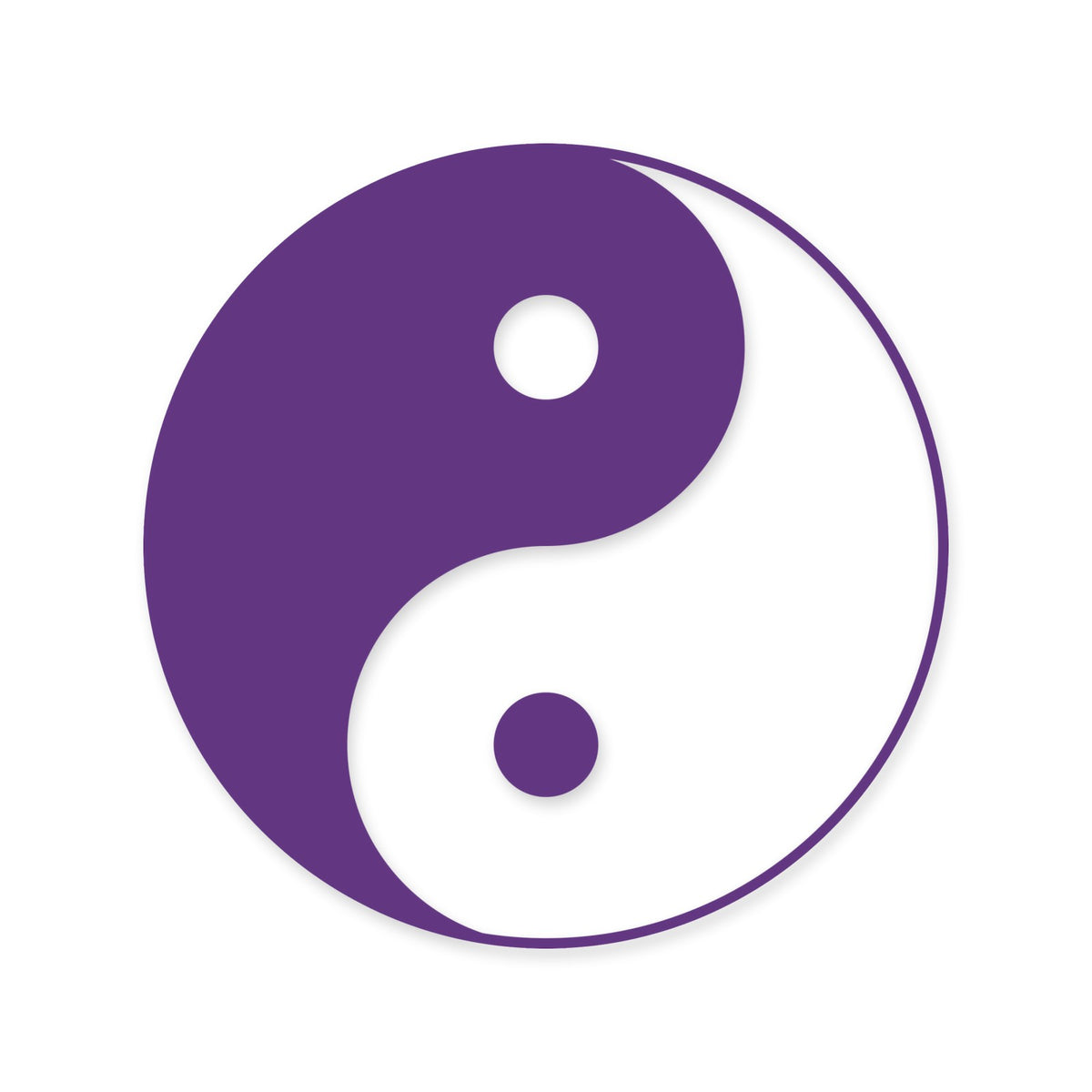 Yin Yang symbol car sticker vinyl decal, walls, window, laptop
