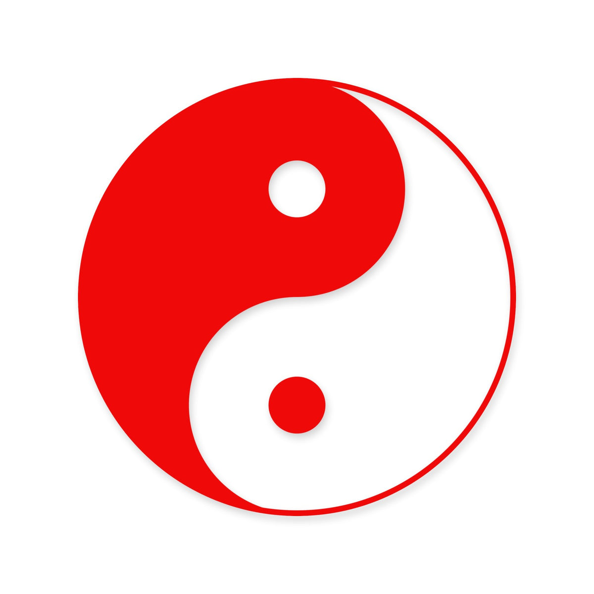 Yin Yang symbol car sticker vinyl decal, walls, window, laptop