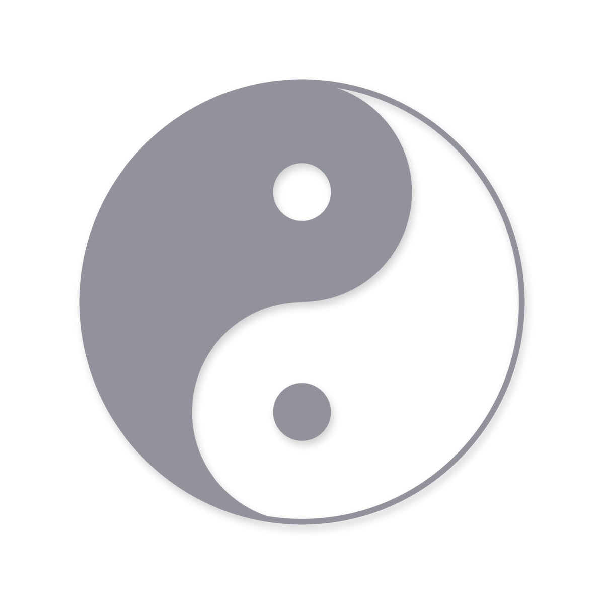 Yin Yang symbol car sticker vinyl decal, walls, window, laptop