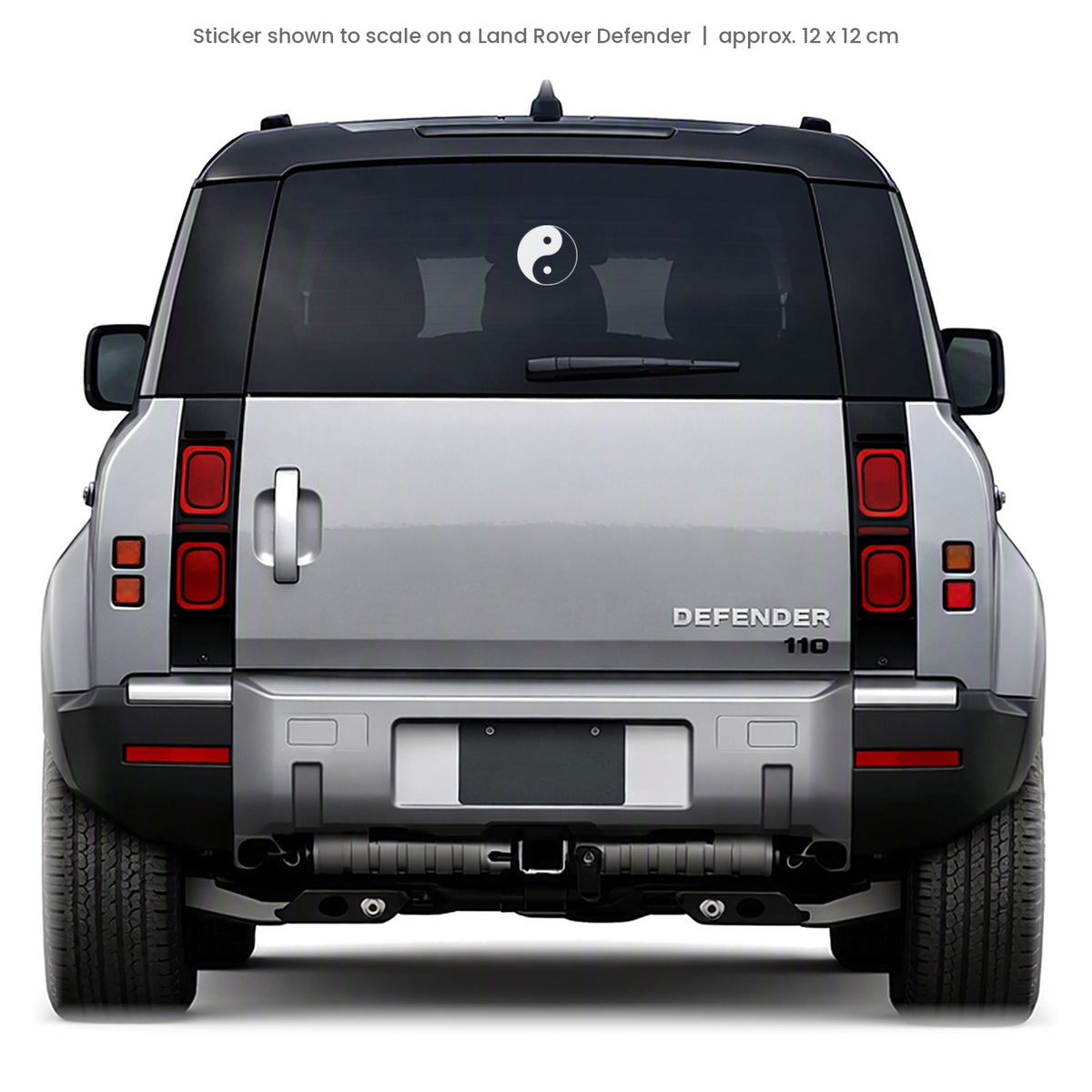 Yin Yang symbol car sticker vinyl decal, walls, window, laptop