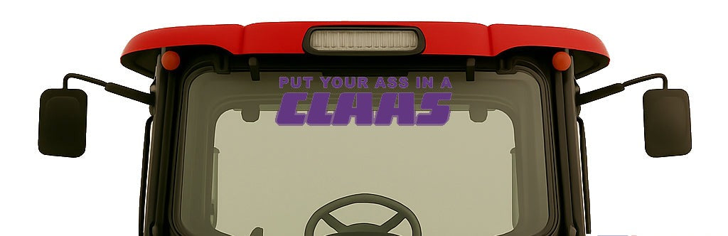 Put Your Ass In A Claas Sunstrip