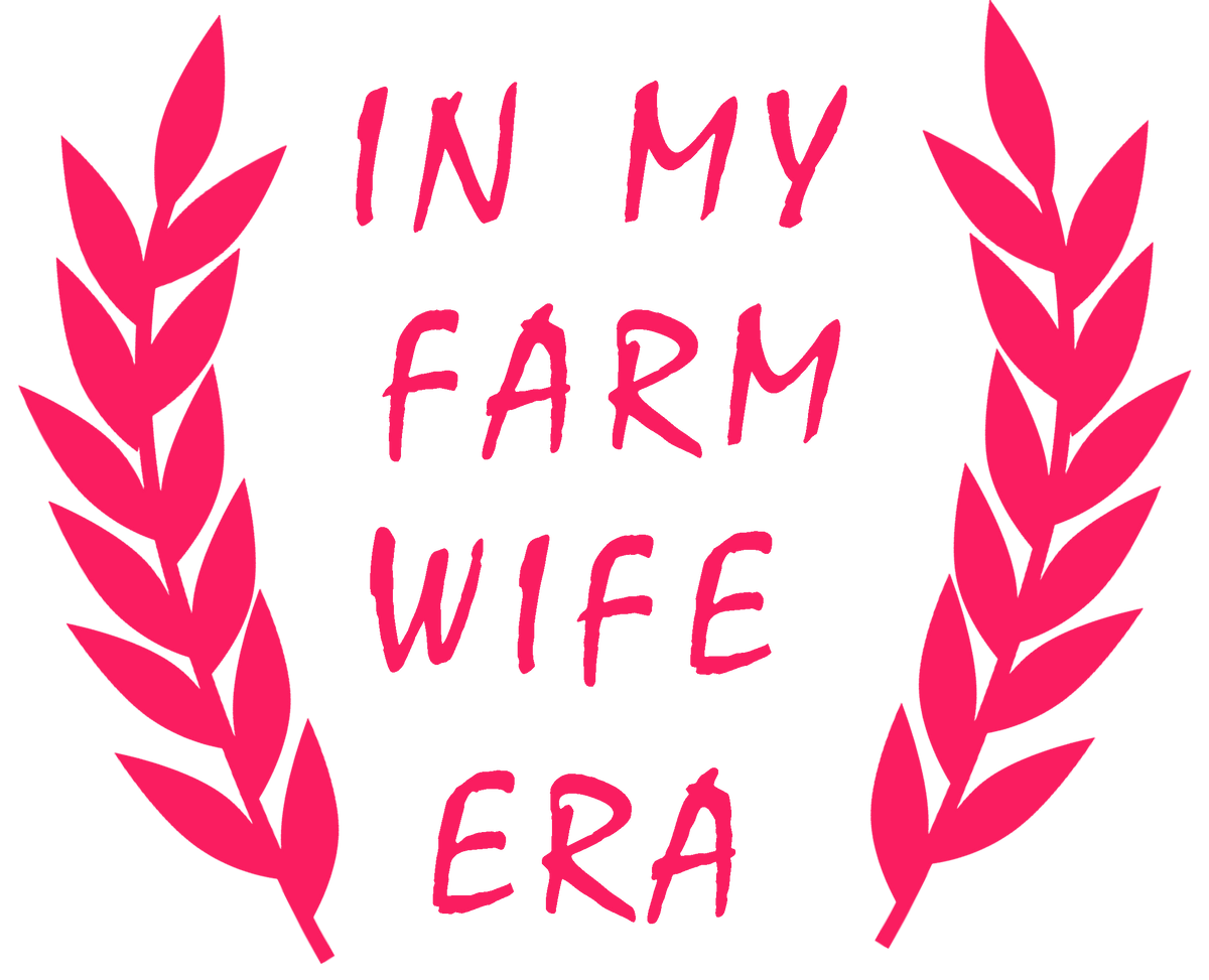 In My Farm Wife Era decal - Pink