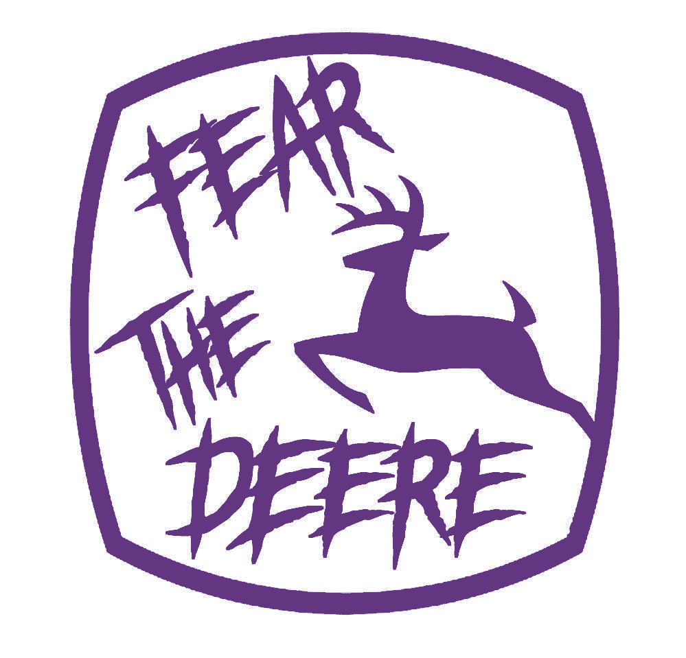Fear the Deere Tractor Sticker