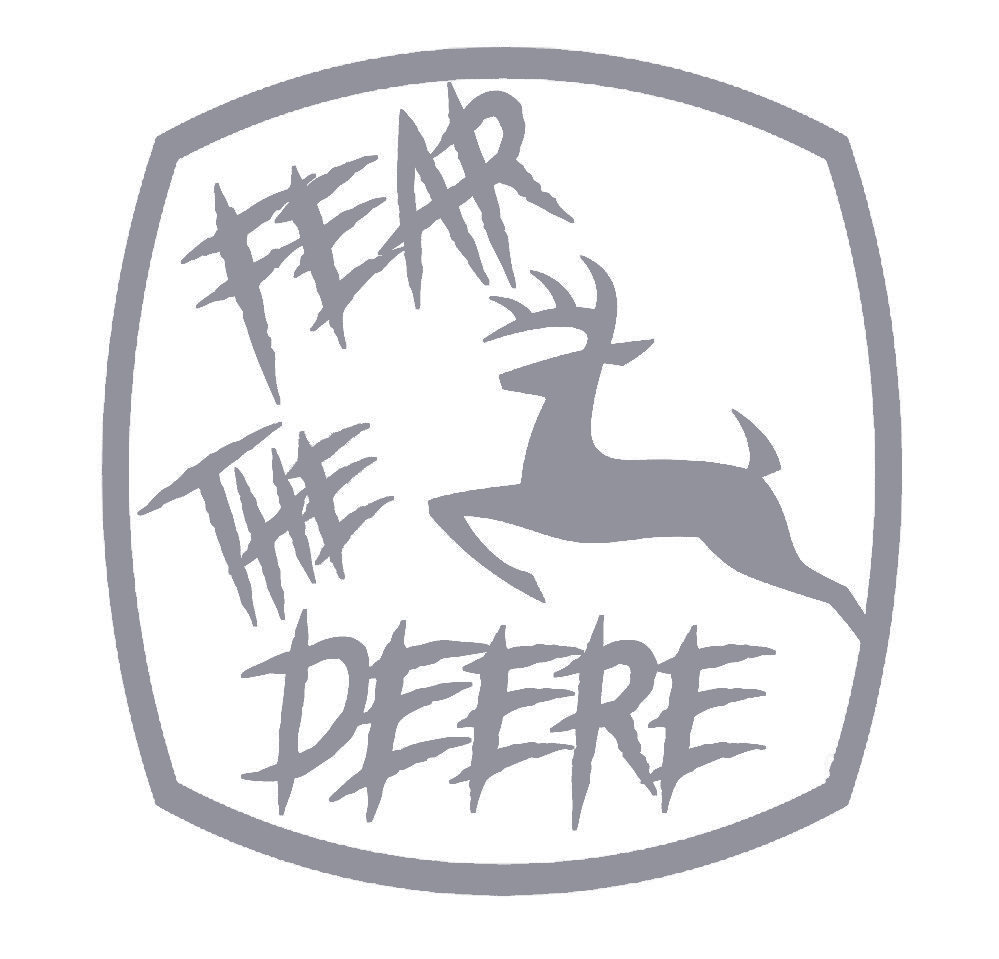 Fear the Deere Tractor Sticker