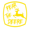 Fear the Deere Tractor Sticker