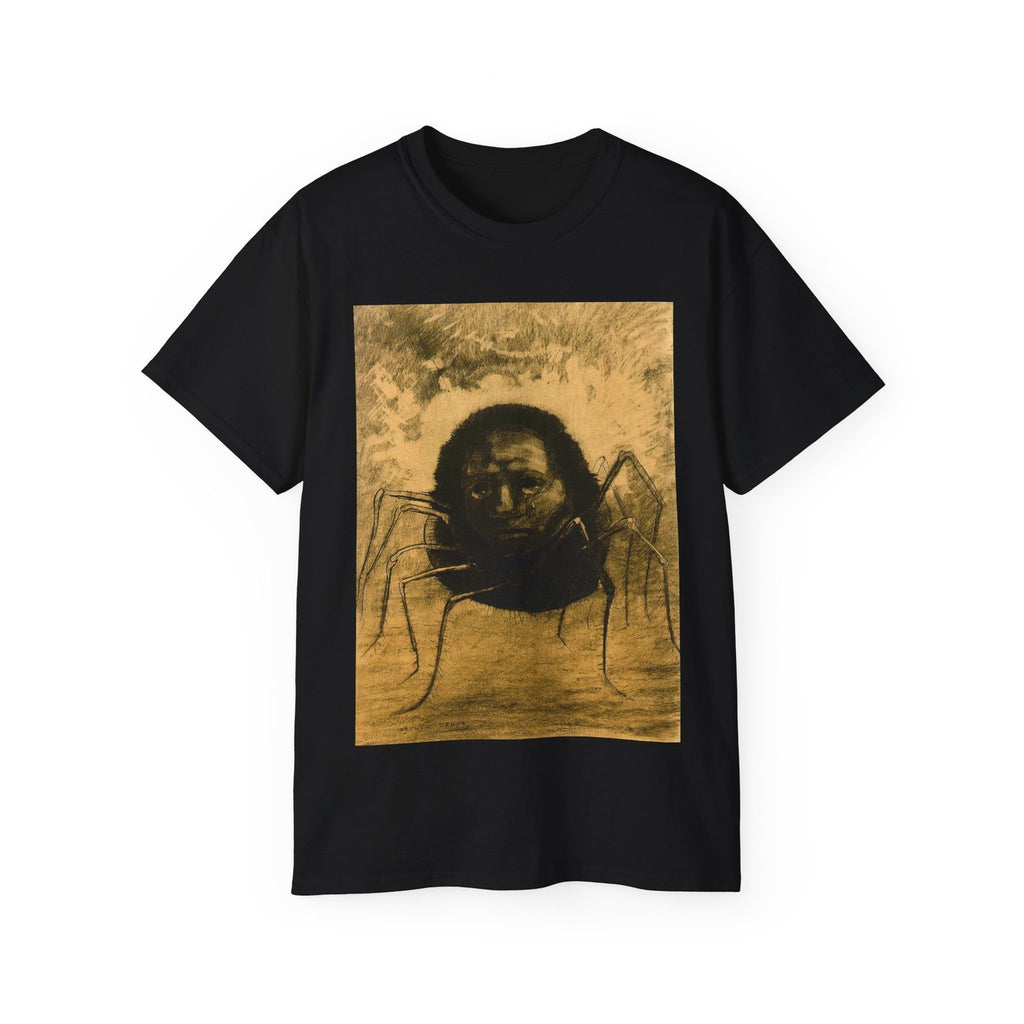 The Crying Spider T-Shirt, Odilon Redon Creepy Spider Tee, Horror Art T-Shirt