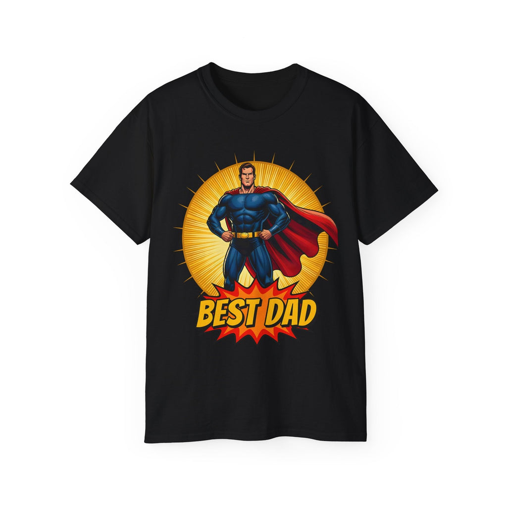 Best Dad T-Shirt, Superhero Dad Birthday Father's Day Gift