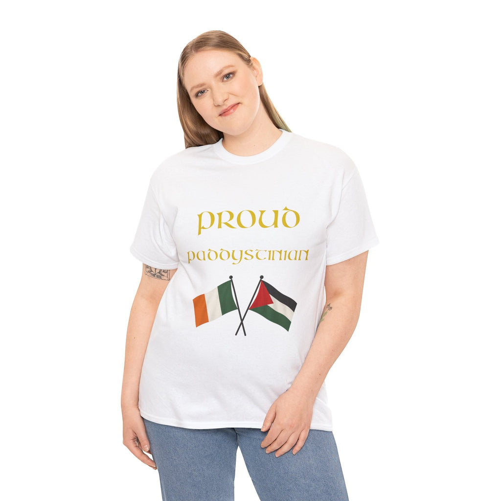 Proud Paddystinian T-Shirt, Ireland Palestine Unity Tee, St Patricks Day