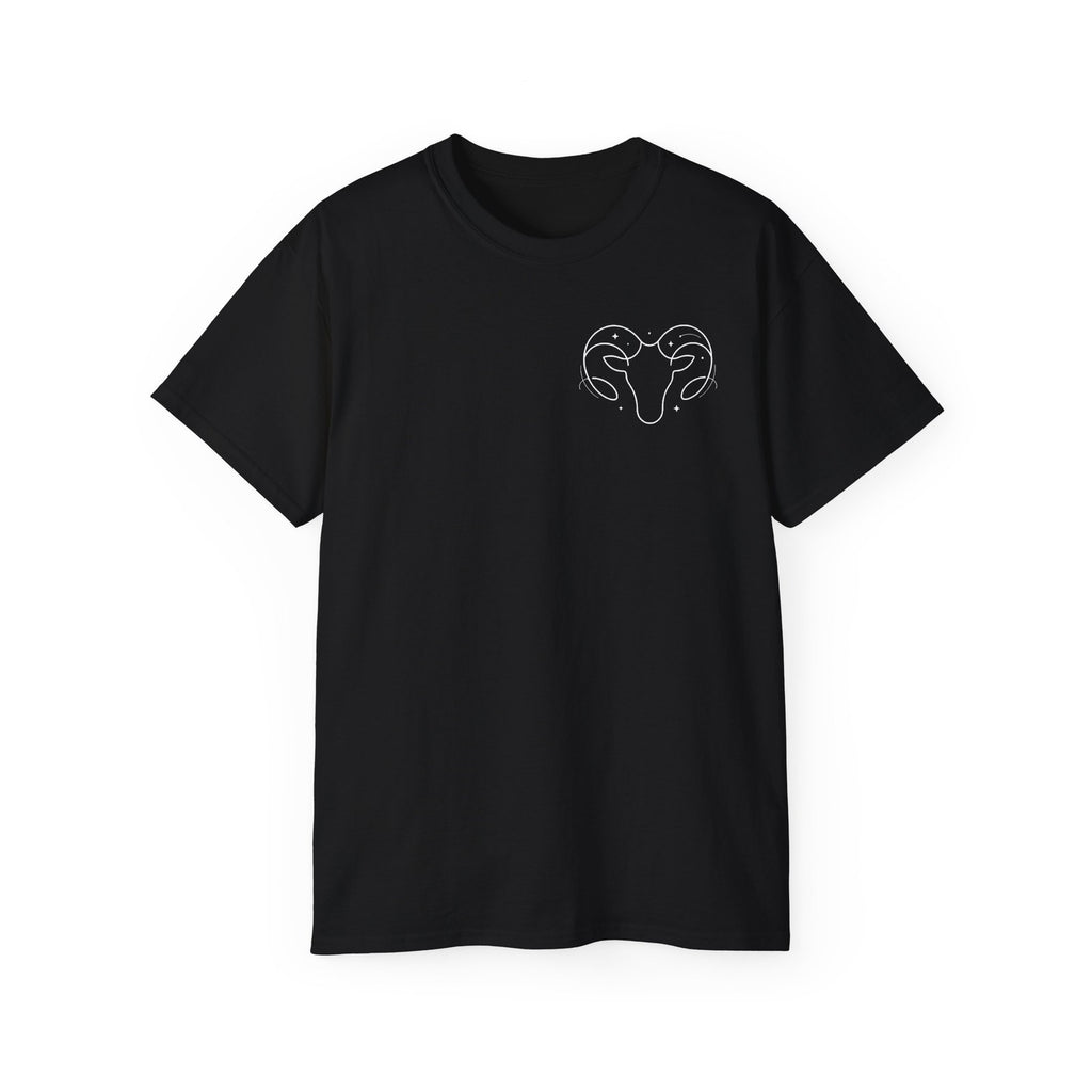 Aries Zodiac Energy T-Shirt - Chaotic Good Graphic Tee - Astrology Gift